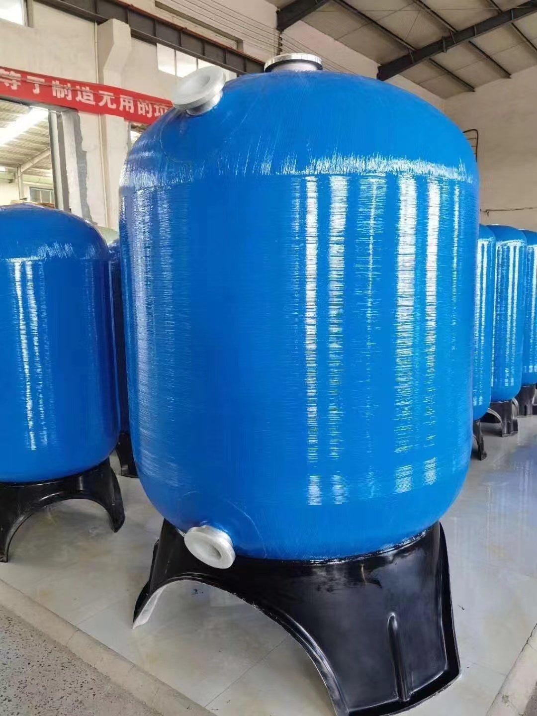 assembly(loading/unloading port)FRP composite tank series