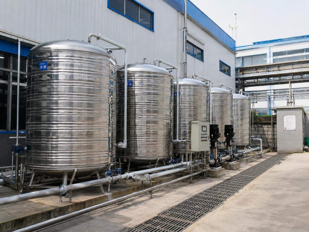 stainless steel water tank