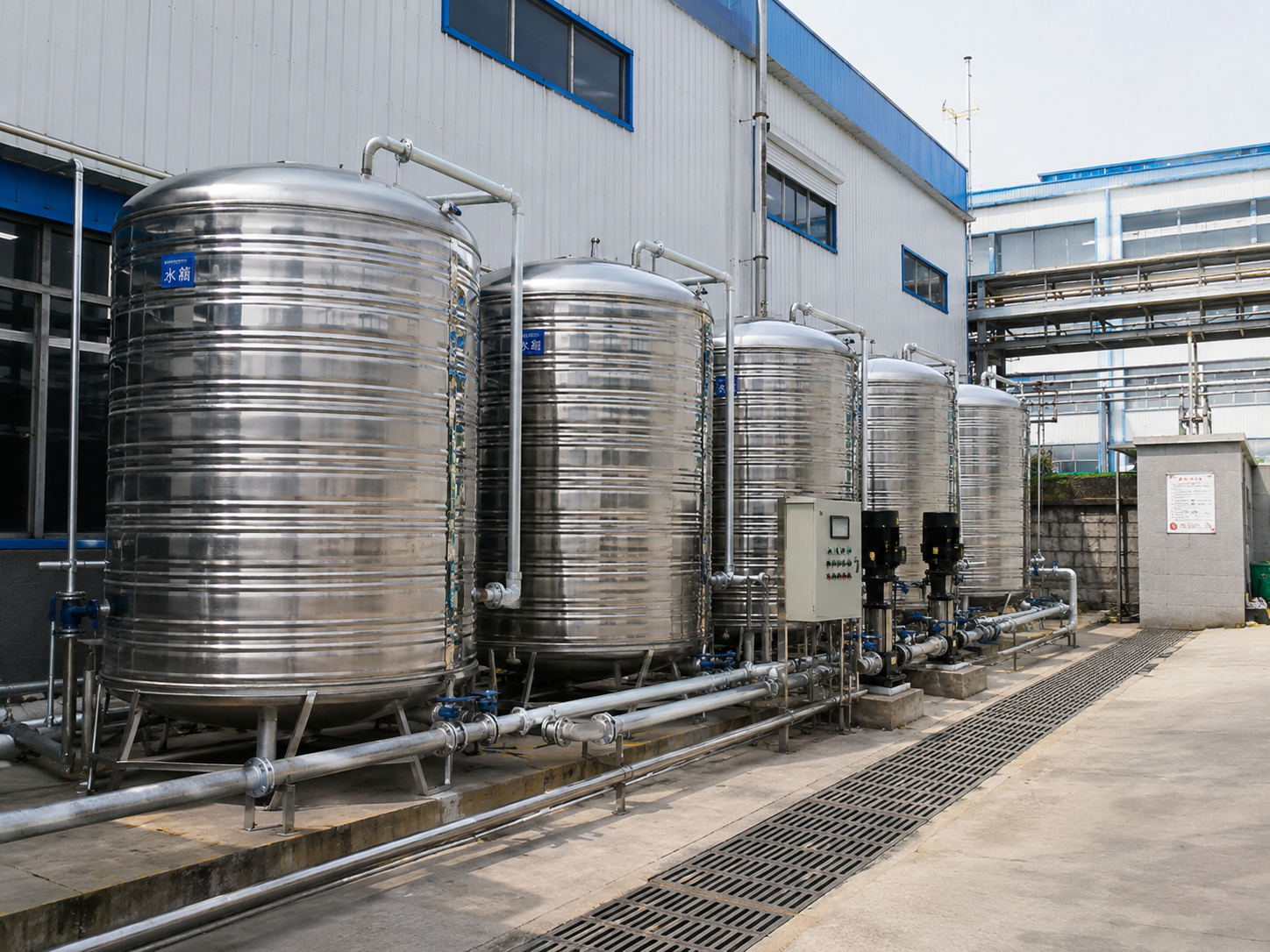 stainless steel water tank