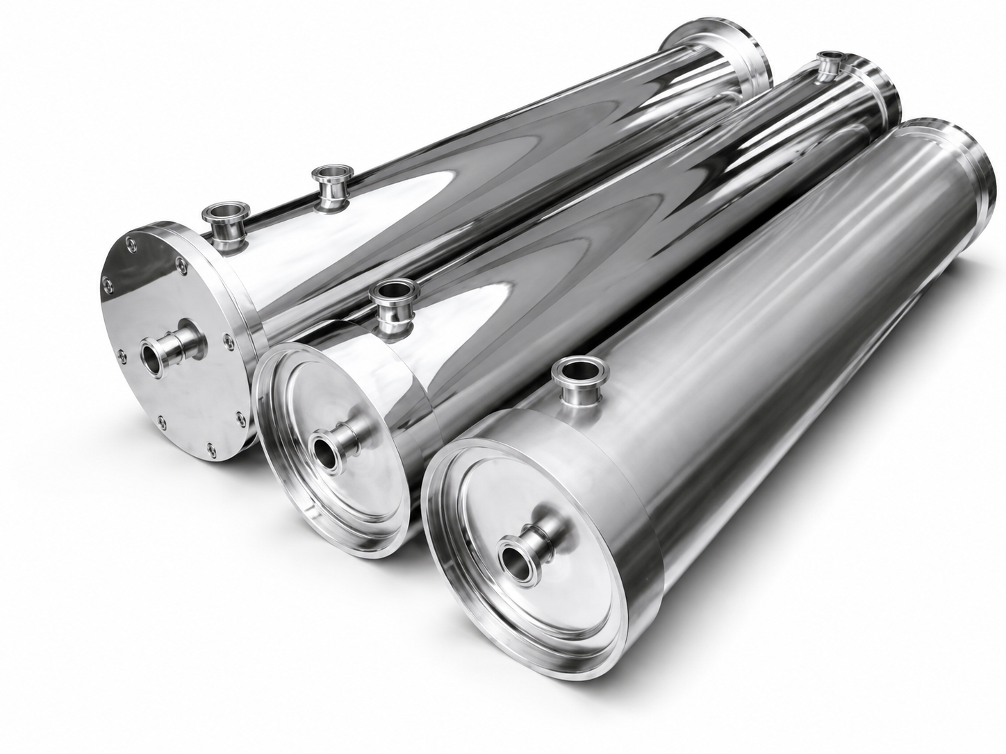 Sanitary grade stainless steel membrane housing 8040