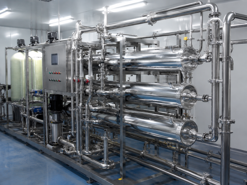 Sanitary grade stainless steel membrane housing 8040