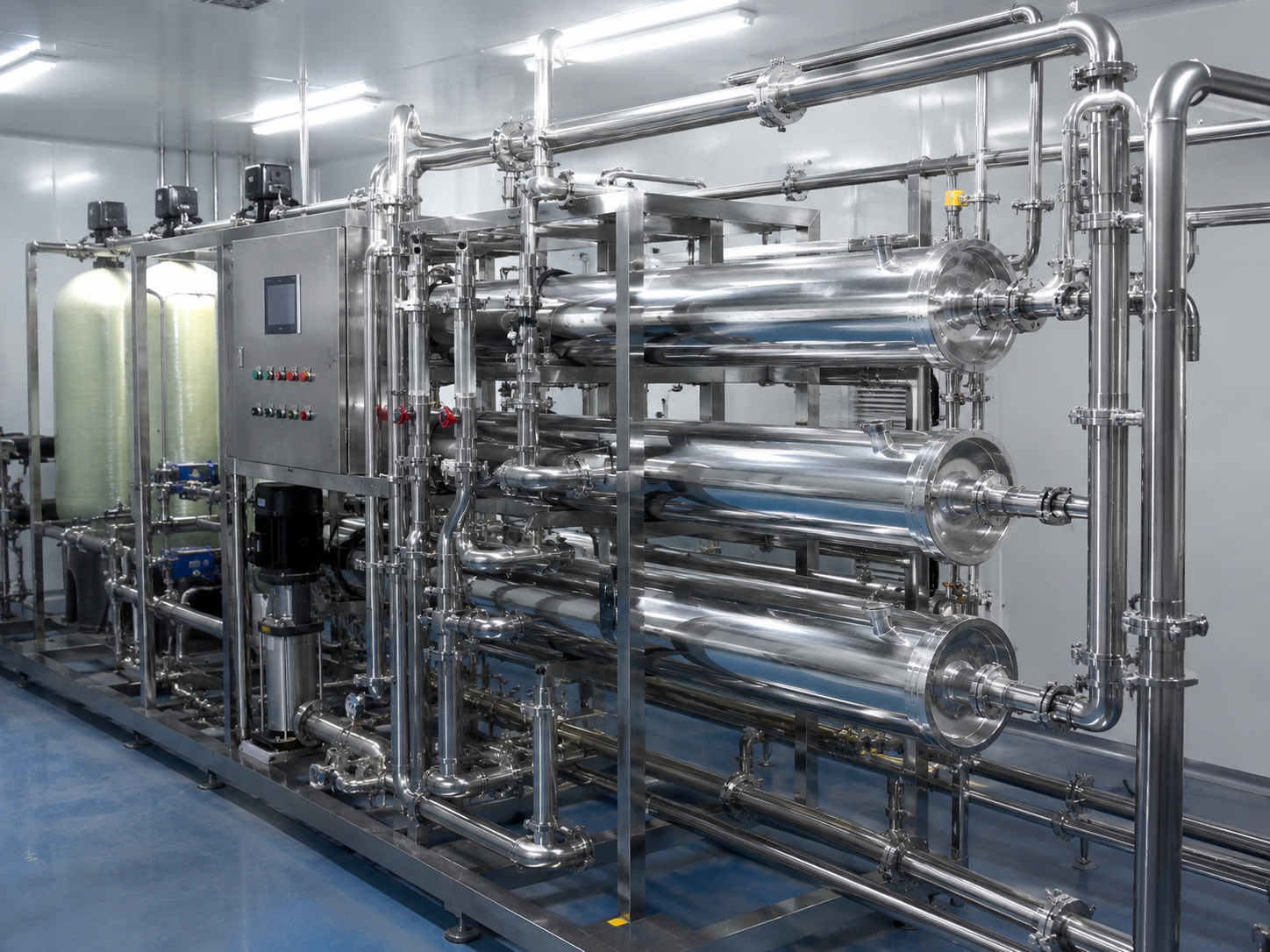 Sanitary grade stainless steel membrane housing 8040
