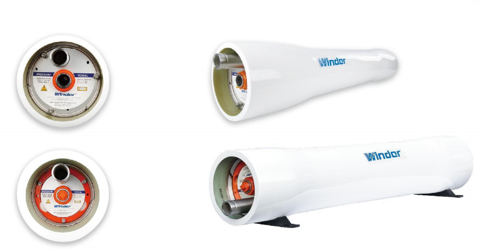 8″ end port RO membrane housing