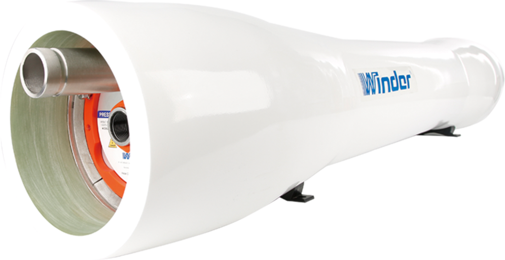 8″ end port RO membrane housing