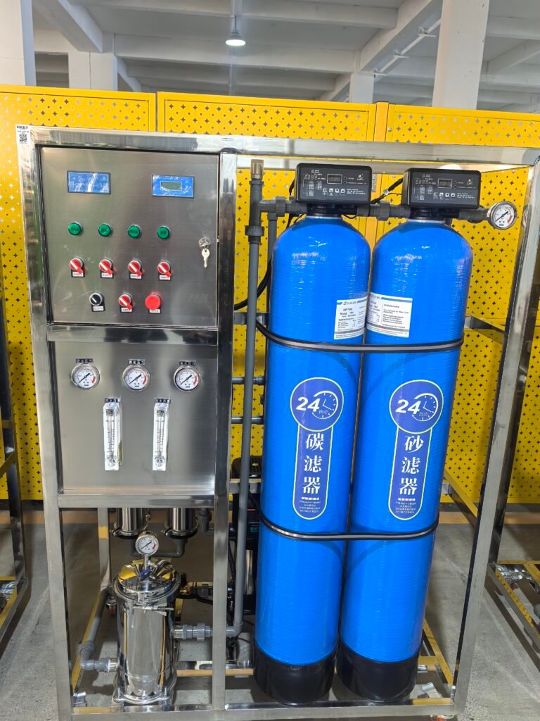 Industrial Commercial RO Reverse Osmosis Water Treatment Equipment | Ultra-Pure Water Purifier Machine