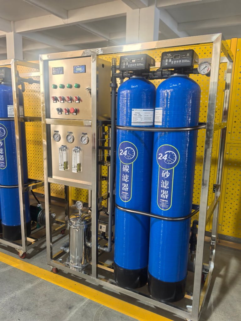 Industrial Commercial RO Reverse Osmosis Water Treatment Equipment | Ultra-Pure Water Purifier Machine