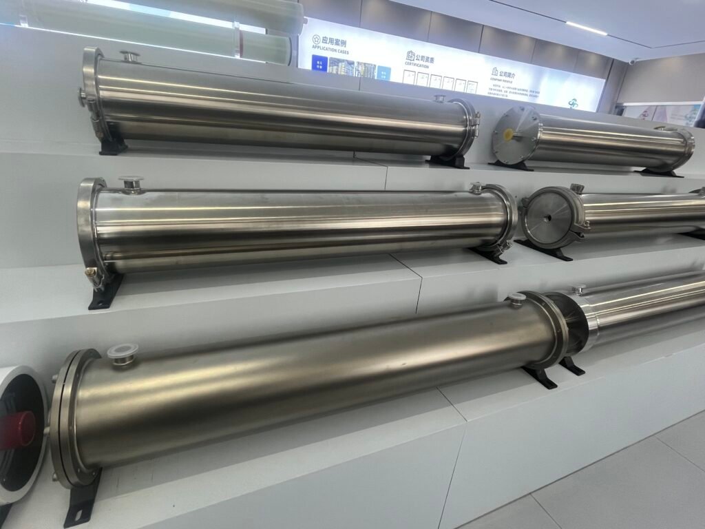 Water treatment stainless steel membrane housing 8040