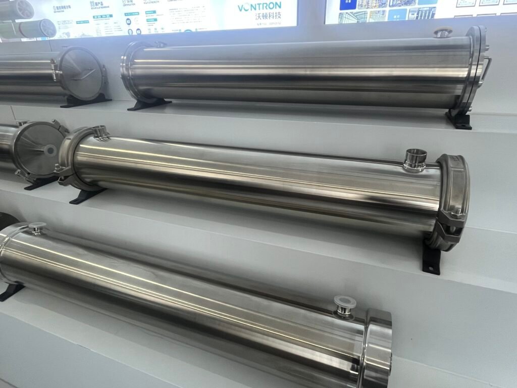 Water treatment stainless steel membrane housing 8040