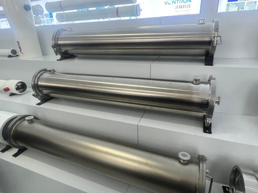 Water treatment stainless steel membrane housing 8040