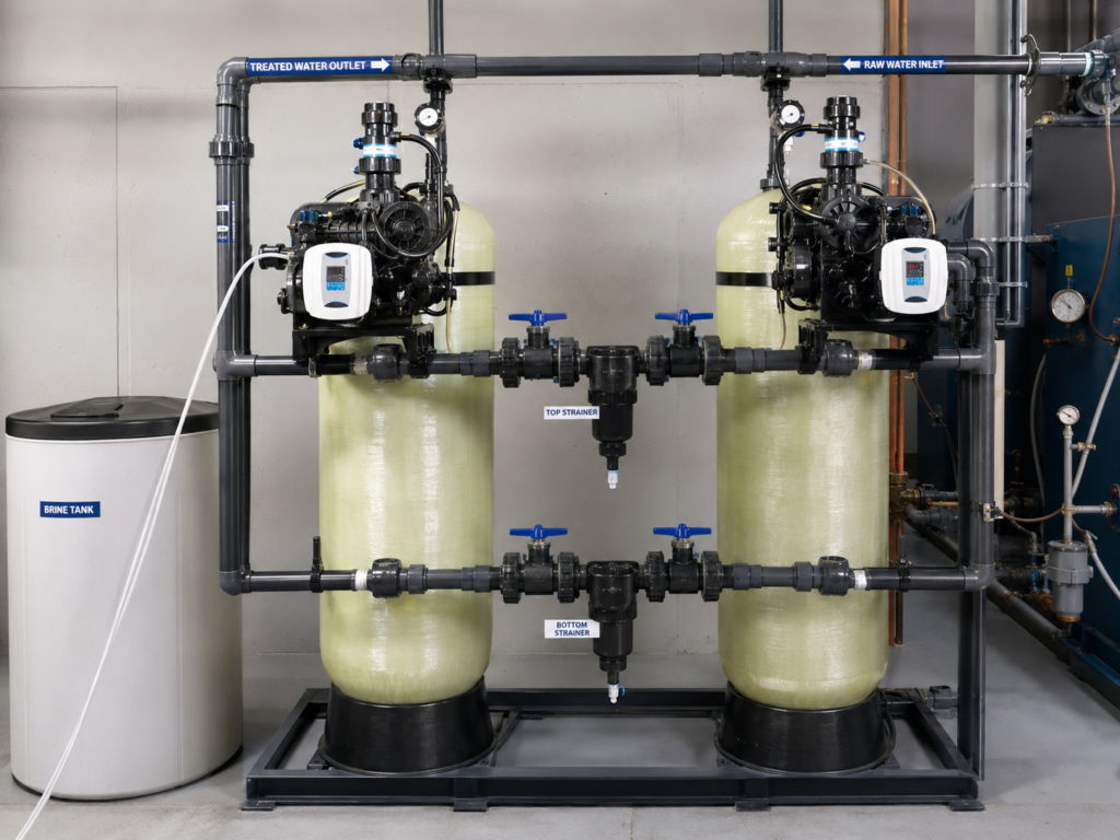 Control Valve for Floating Bed Water Treatment Systems