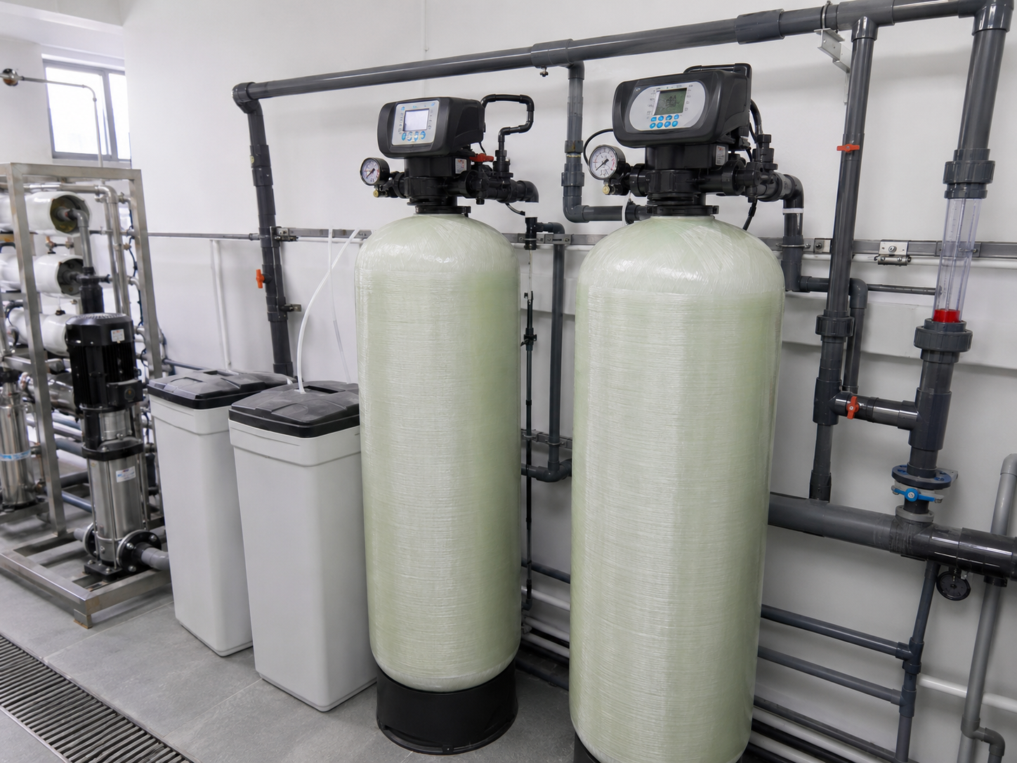 Automatic softener Valve