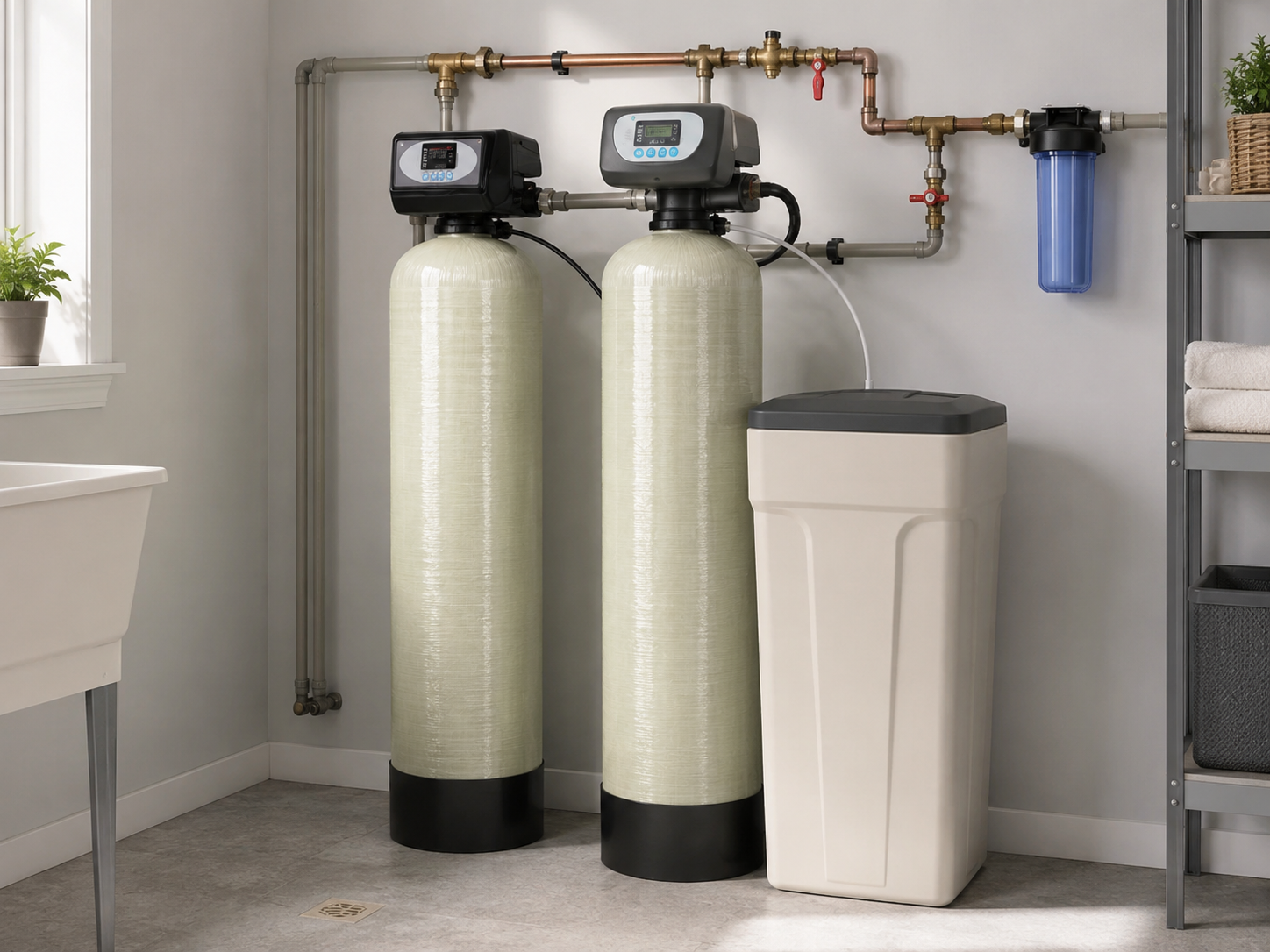Automatic softener Valve