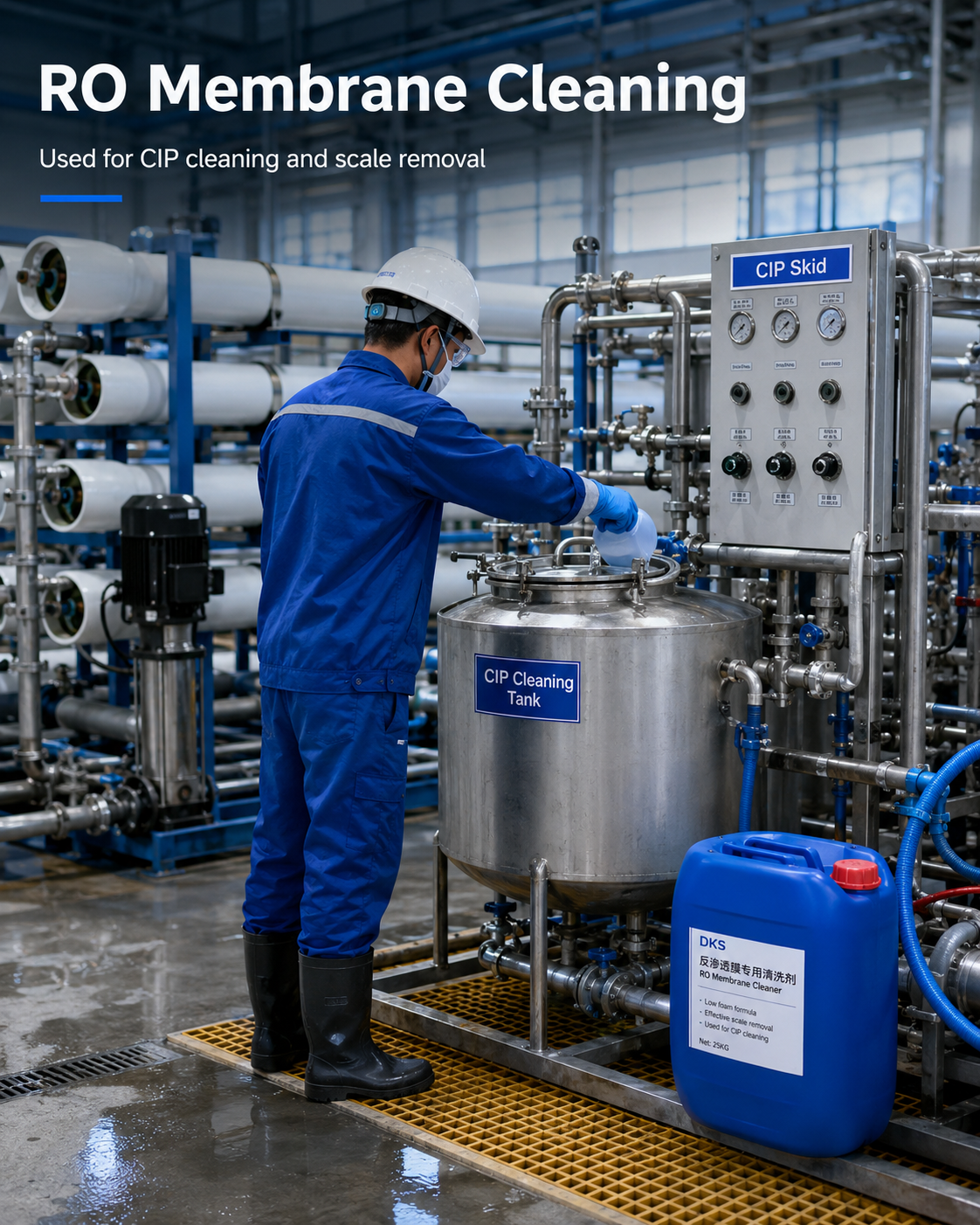 DKS Special Cleaning Agent for Reverse Osmosis Membranes