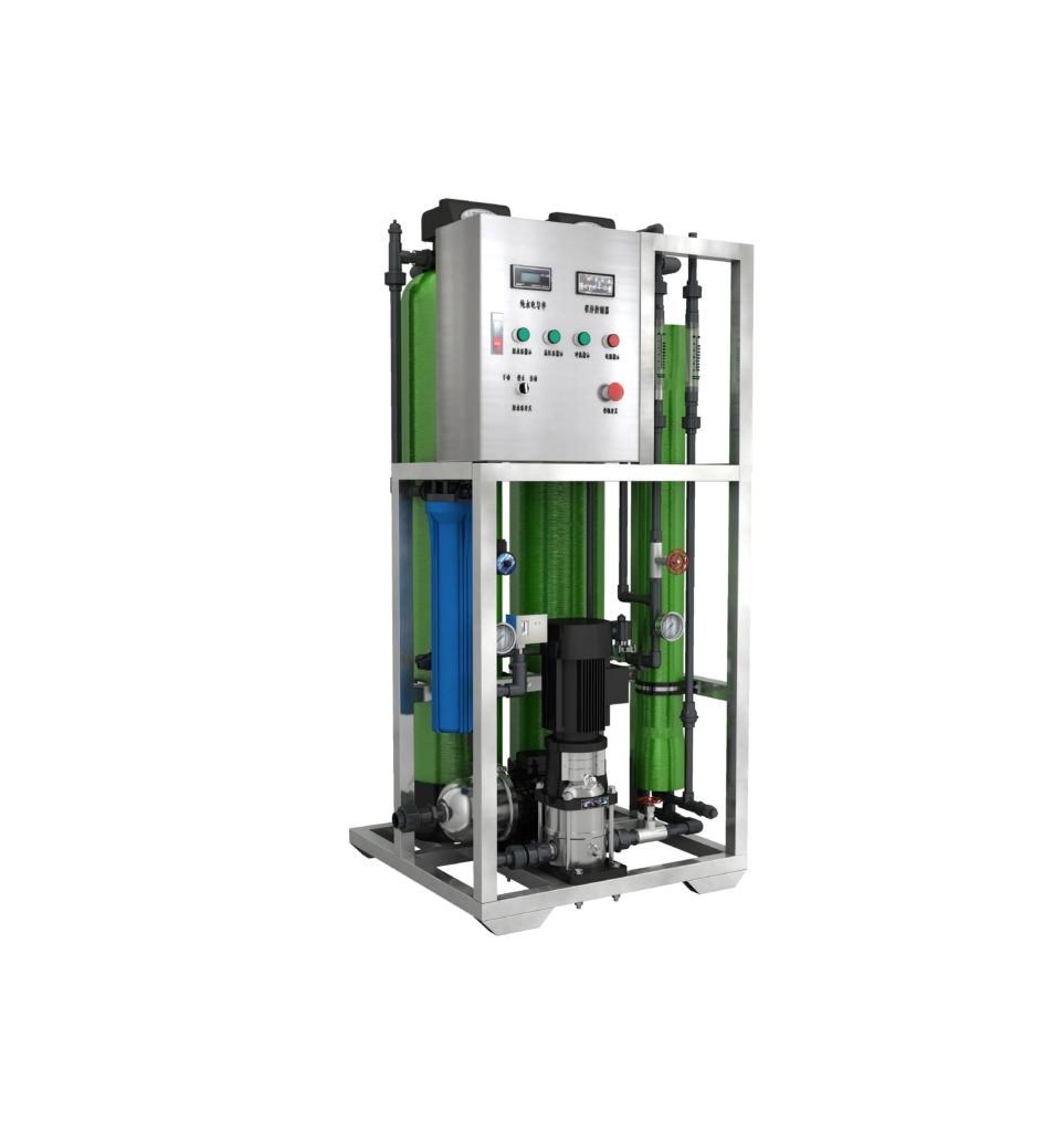Commercial RO Water Treatment System 250L/H 500L/H with FRP Tanks