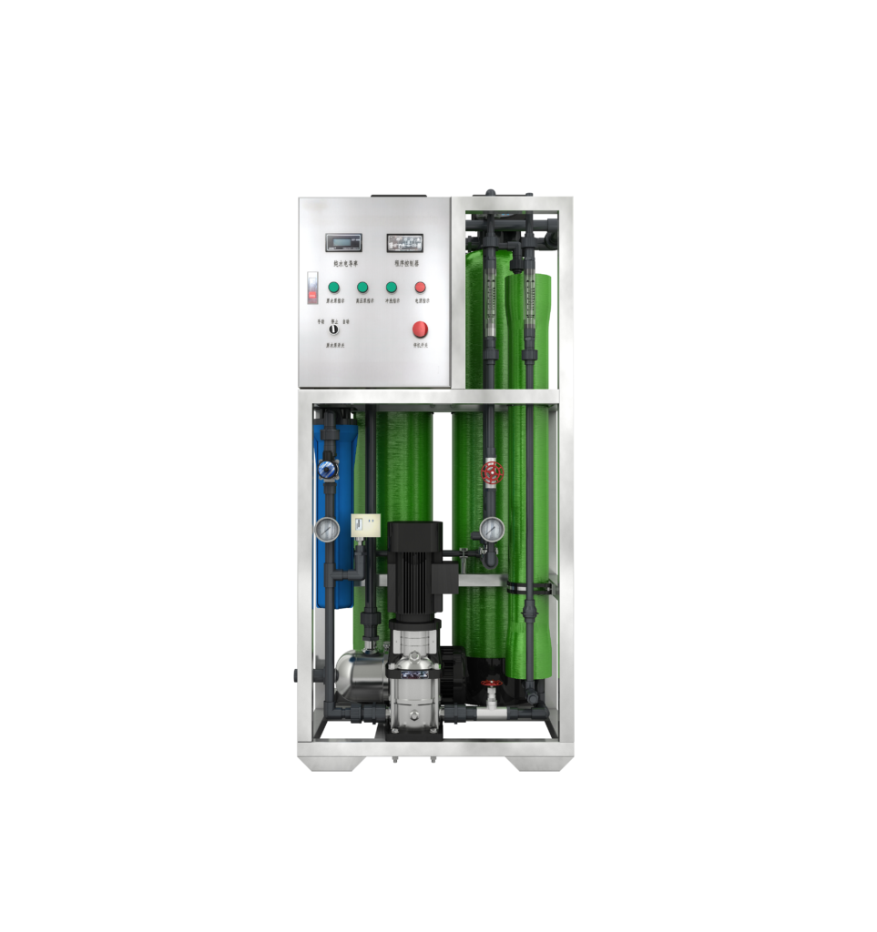 Commercial RO Water Treatment System 250L/H 500L/H with FRP Tanks
