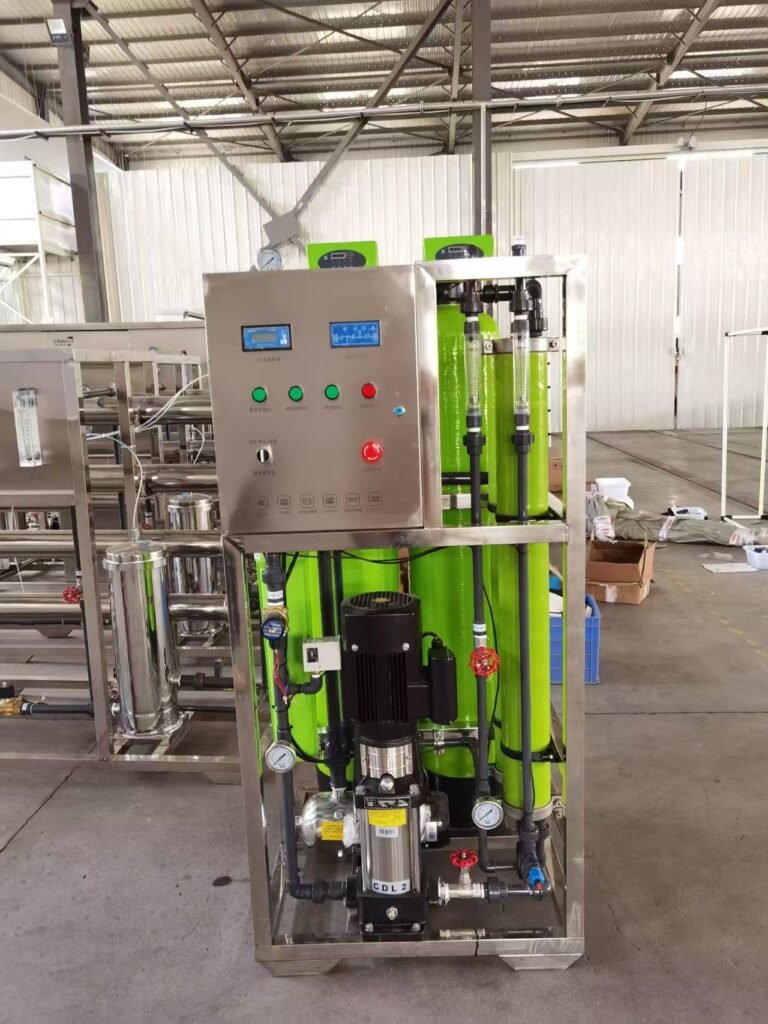 Commercial RO Water Treatment System 250L/H 500L/H with FRP Tanks