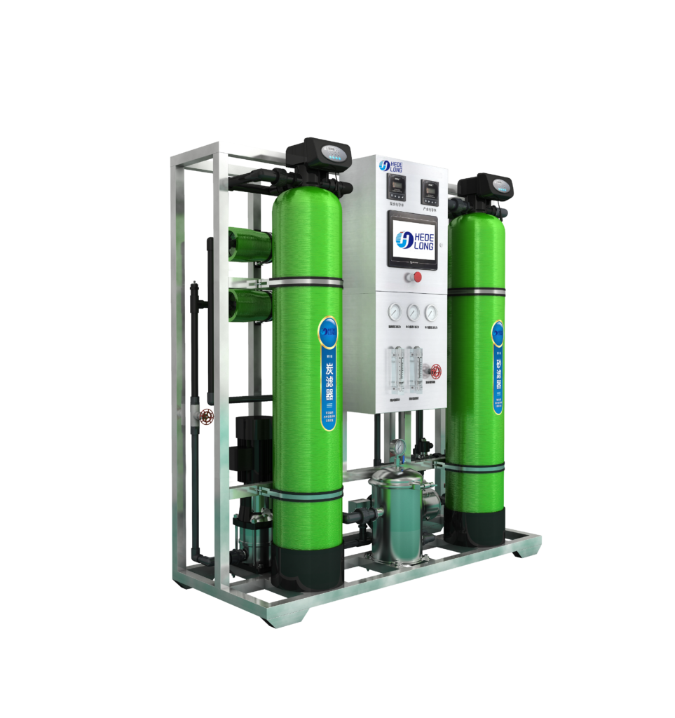 Commercial RO Water Treatment System 250L/H 500L/H with FRP Tanks