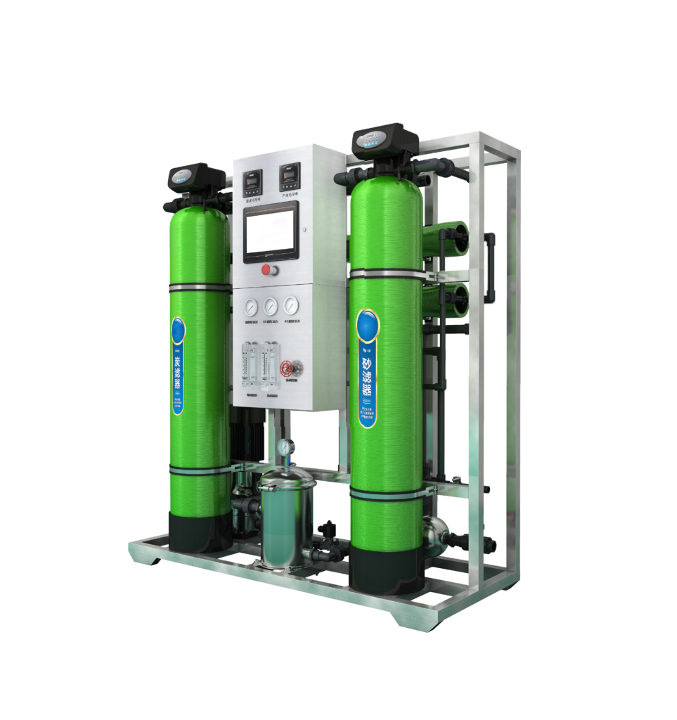 Commercial RO Water Treatment System 250L/H 500L/H with FRP Tanks