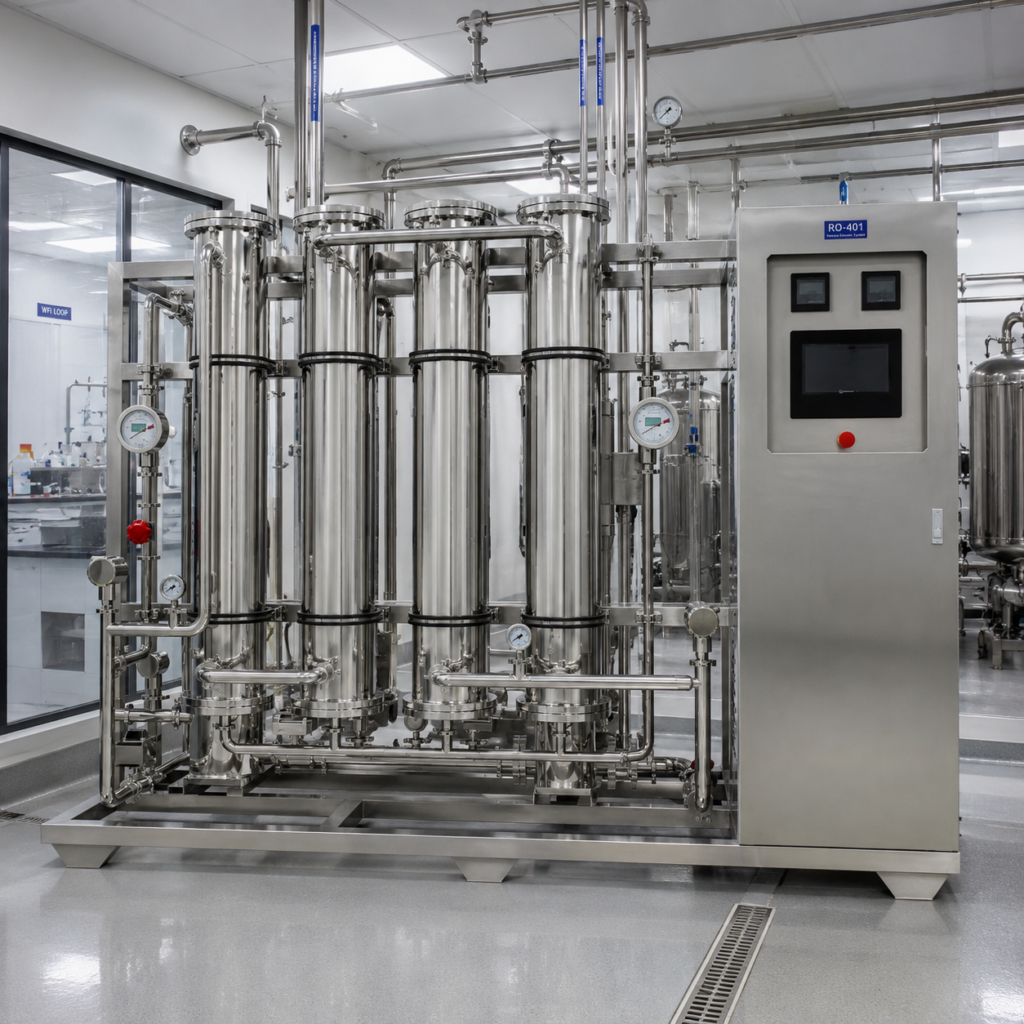 Integrated Stainless Steel Industrial RO Water Treatment System Reverse Osmosis Purification Equipment