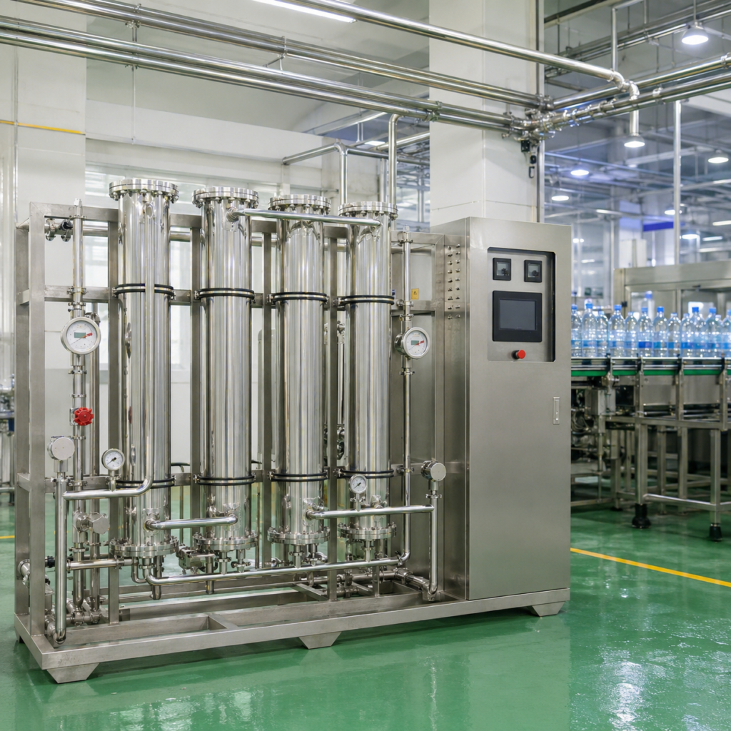 Integrated Stainless Steel Industrial RO Water Treatment System Reverse Osmosis Purification Equipment