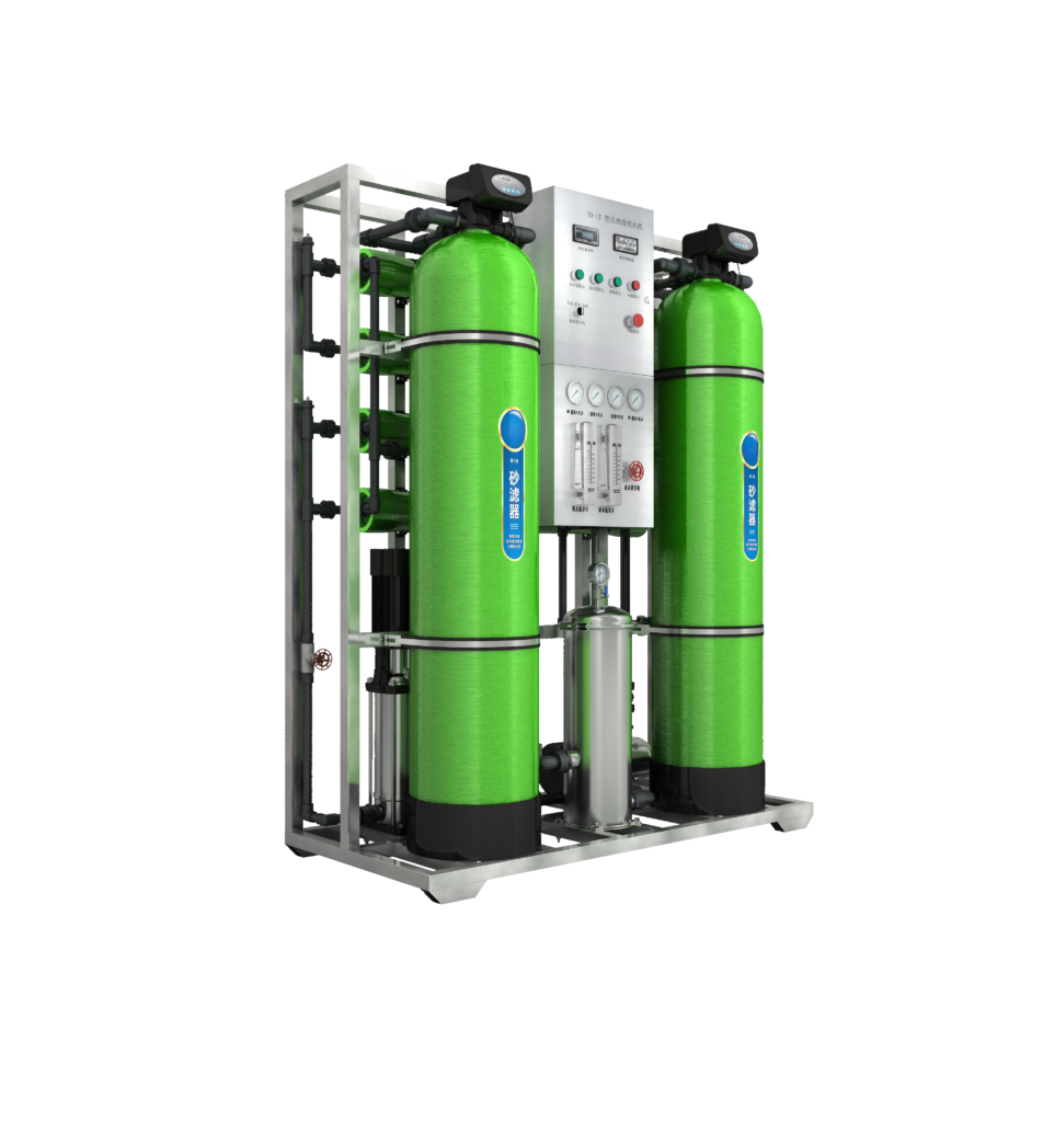 750L/h 1000L/h Industrial Reverse Osmosis Water Treatment System for Pure Water Purification