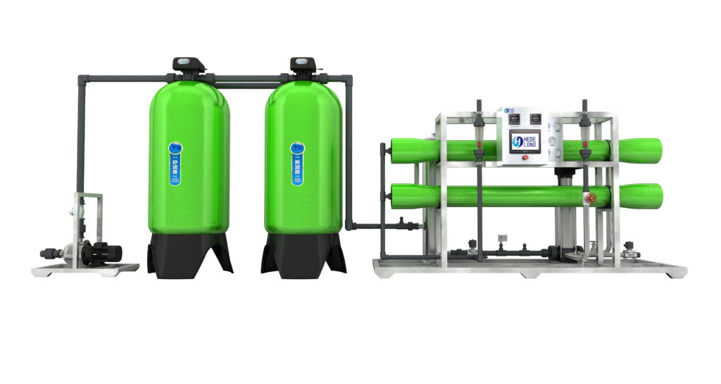 4000L/h Industrial RO Water Treatment System Reverse Osmosis Water Purification Equipment