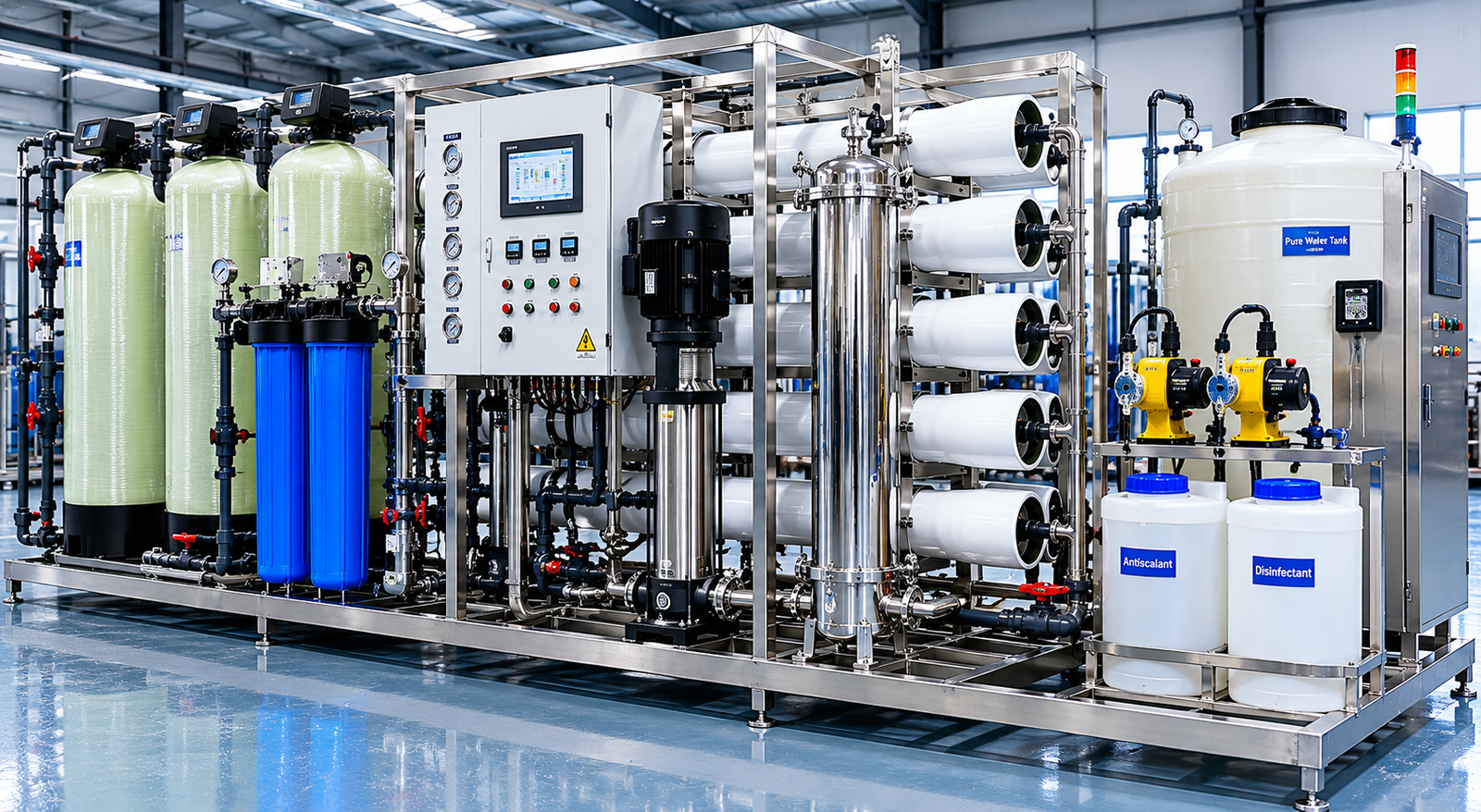 water treatment task combinations