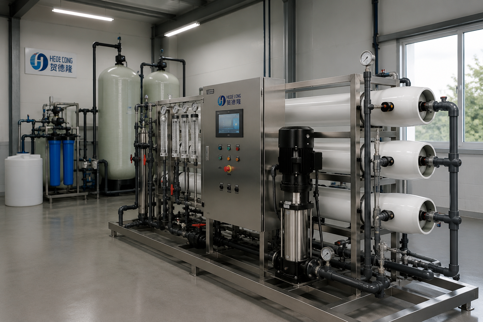 RO system for well water