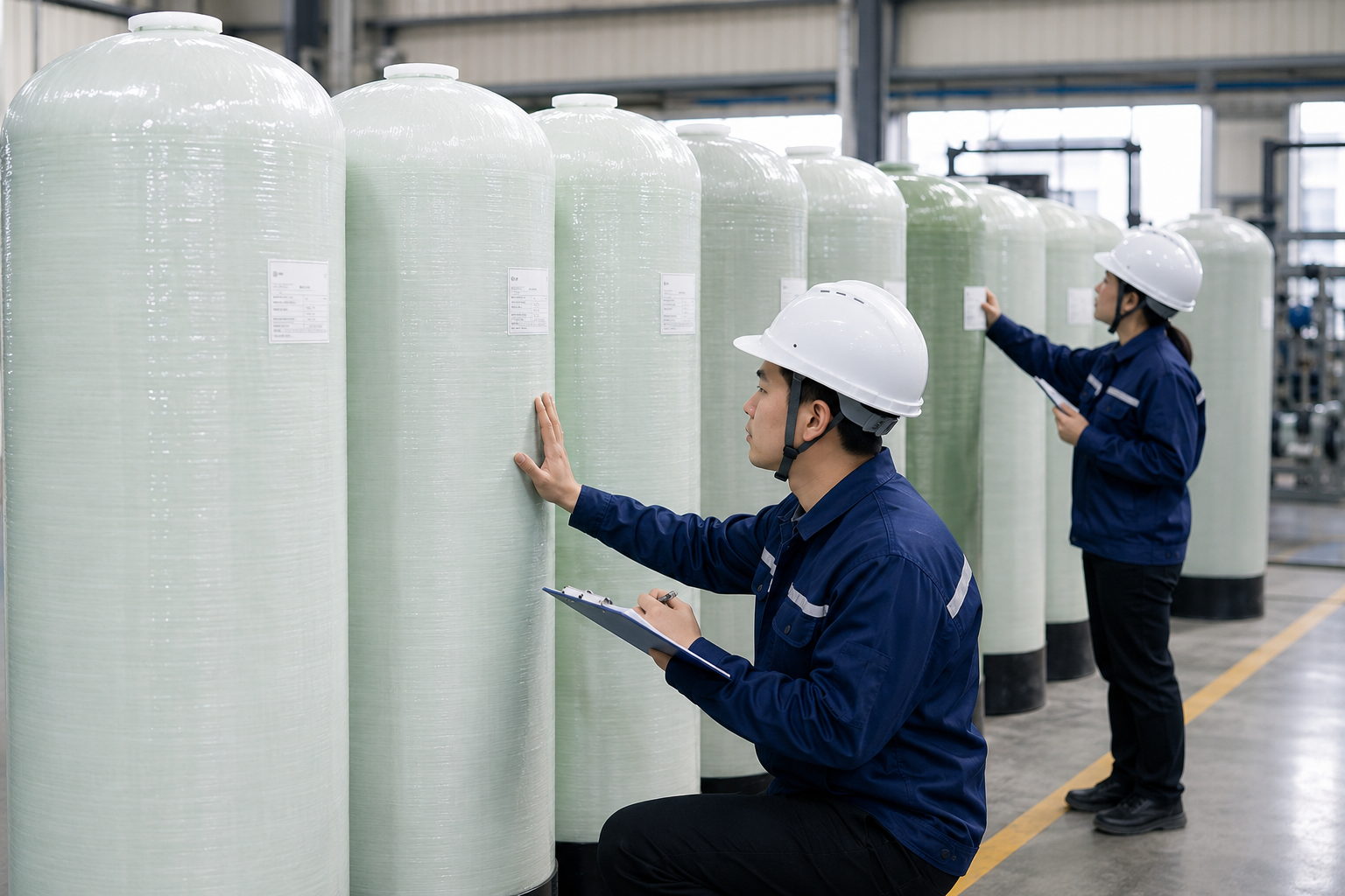 FRP water treatment procurement checklist