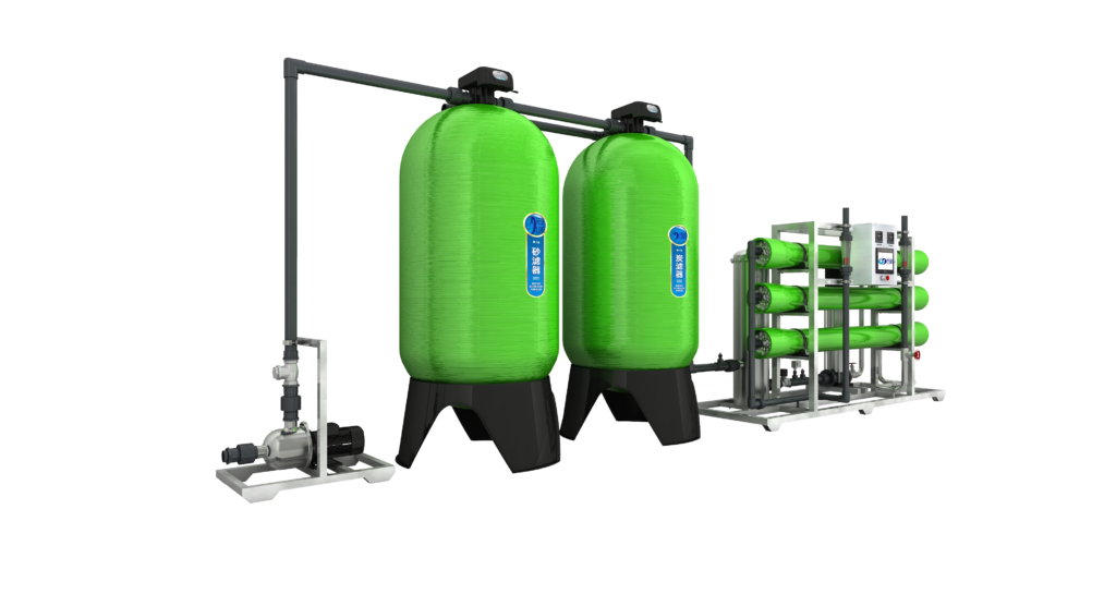 6000L/h Industrial RO Water Treatment System Reverse Osmosis Water Purification Equipment