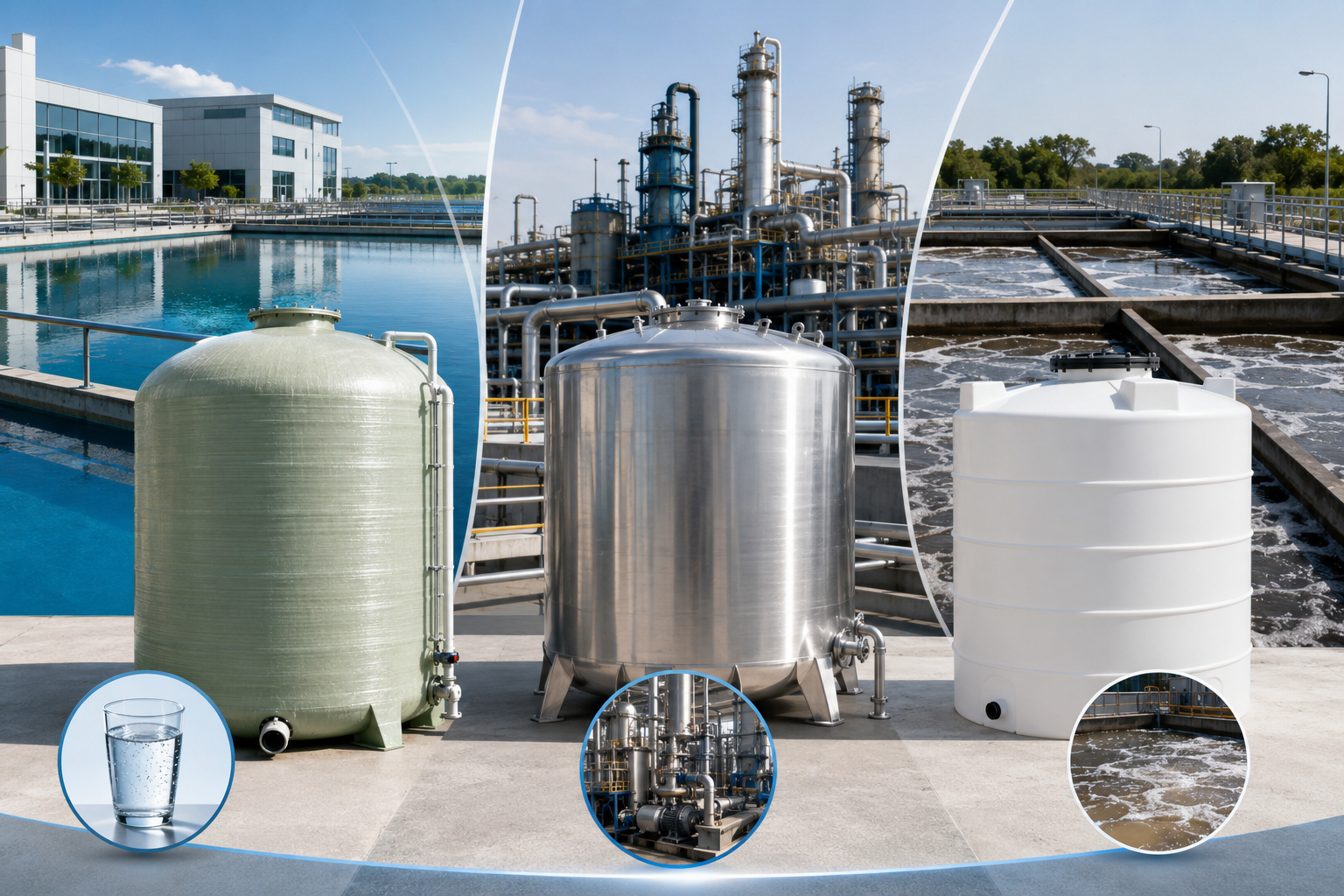 Storage Solutions as Risk-Control Components water and wastewater treatment industry storage solutions risk control component