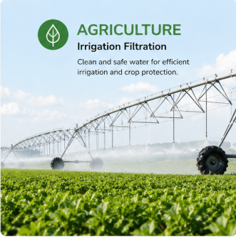 Agricultural irrigation water filtration