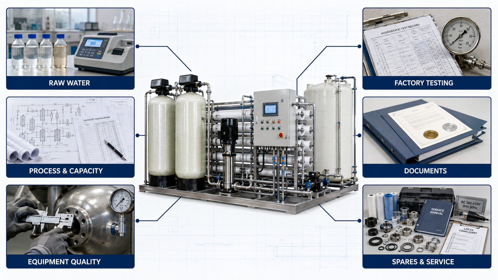 water treatment plants procurement evaluation for drinking water projects